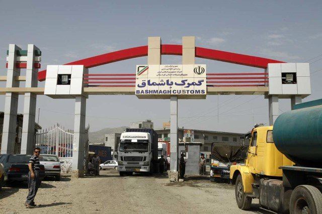 مرز باشماق میان ایران و اقلیم کردستان عراق مسدود شد