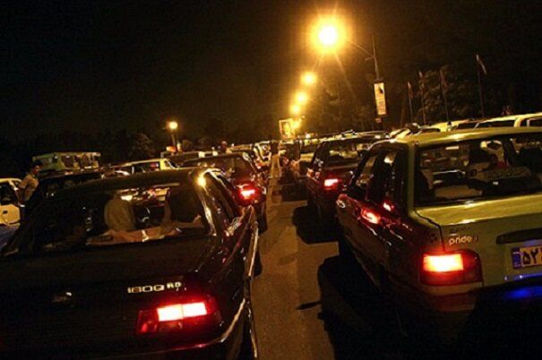 وضعیت ترافیک در محور چالوس