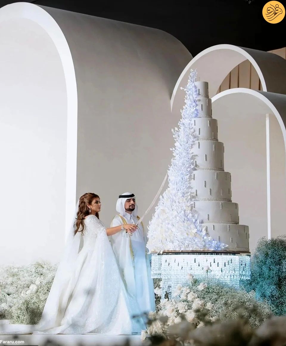 جشن عروسی فوق لاکچری شاهزاده خانم +تصاویر