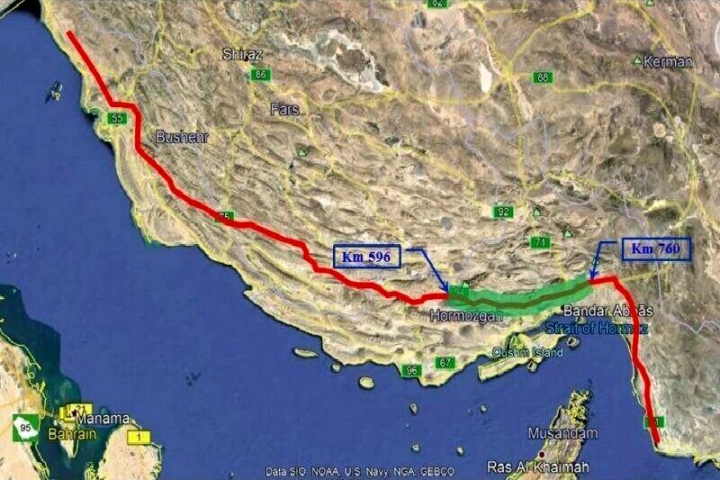 بارگیری محموله نفتی ایران با دور زدن تنگه هرمز
