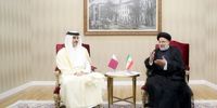 رئیسی و امیر قطر در آستانه دیدار کردند