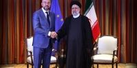 دیدار ابراهیم رئیسی با رئیس شورای اروپا