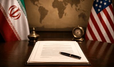 عکسی از ونس و داماد ترامپ در مذاکرات سوئیس