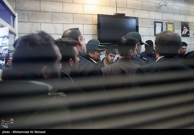 بازسازی صحنه سرقت مسلحانه صرافی‌خیابان فرودسی