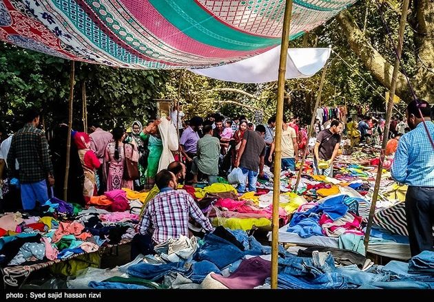 بازار عید قربان در کشمیر