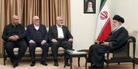 دیدار اسماعیل هنیه با رهبر انقلاب