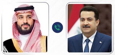 رایزنی‌ نخست‌وزیر عراق با ولیعهد عربستان در مورد تحولات منطقه