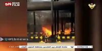 ویدئو/ آتش‌سوزی مهیب تاسیسات نفتی عربستان پس از حمله حوثی‌ها