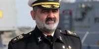 پیام تبریک دریادار ایرانی به فرمانده کل ارتش برای دریافت نشان فتح