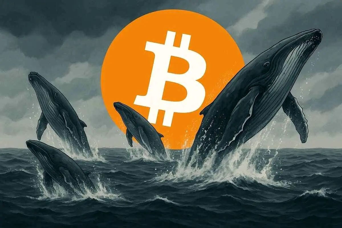 خروج سریع نهنگ‌های بیت‌کوین از بازار | قیمت تا ۱۰۰ هزار دلار پایین می‌آید؟