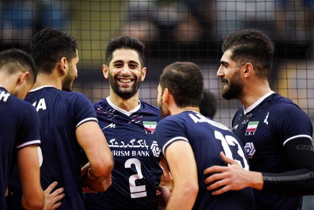 صعود مقتدرانه والیبال ایران به نیمه‌نهایی آسیا