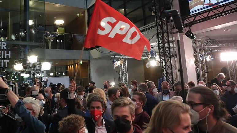 پایان رای گیری در آلمان؛ سوسیال دموکرات‌ها پیشتازند
