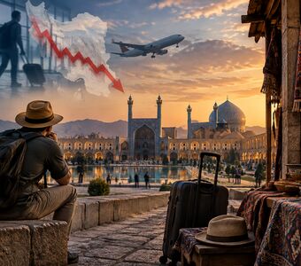 خسارات پنهانِ جنگ و نااطمینانی اقتصادی در گردشگری خارجی و داخلی | فعال گردشگری: شاید ۱۰ تا ۱۵ سال زمان لازم باشد تا به شرایط قبل برسیم