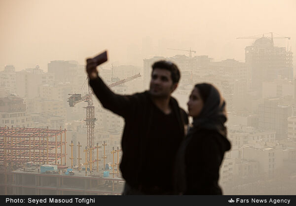 تشدید آلودگی هوای تهران