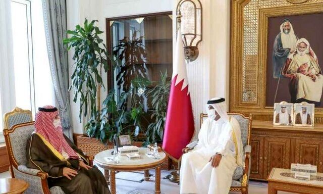 استقبال نخست وزیر قطر از سفیر عربستان