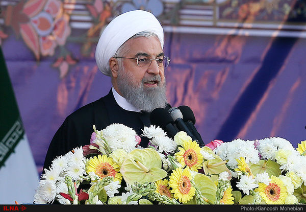 روحانی: جلوی صادرات نفت ما را بگیرند نفتی از خلیج فارس صادر نمی‌شود/ وعده به بازنشستگان و مسکن اولی‌ها
