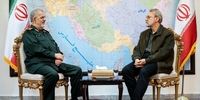 جزئیات دیدار و گفتگوی فرمانده کل سپاه و علی لاریجانی