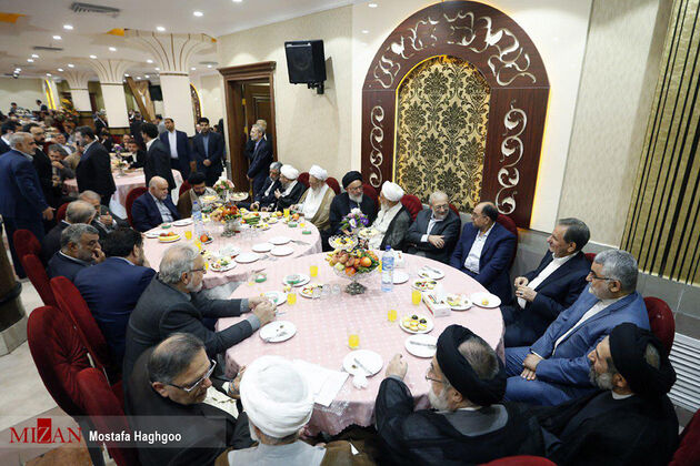 مراسم دامادی فرزند رئیس مجلس
