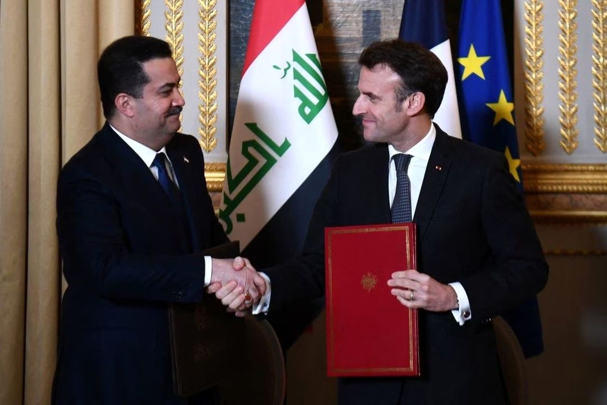 توافق استراتژیک عراق-فرانسه؛ قطر هم وارد بازی گازی عراق شد