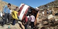 جزئیاتی جدید از حادثه سقوط دو اتوبوس/ تردد در کوهستان برای راننده اتوبوس خبرنگاران مجاز نبود