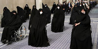 دختران امام راحل در مراسم تنفیذ ابراهیم رئیسی+عکس