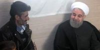 روحانی چگونه در جمع مردم زلزله زده کرمان حاضر شد؟ + عکس
