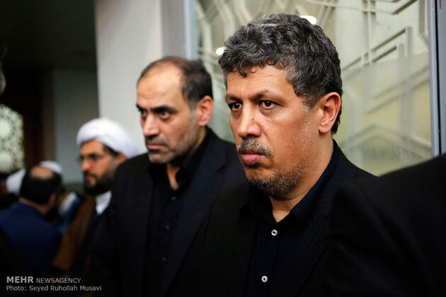 مراسم ترحیم آیت الله هاشمی رفسنجانی در مسجد اعظم قم