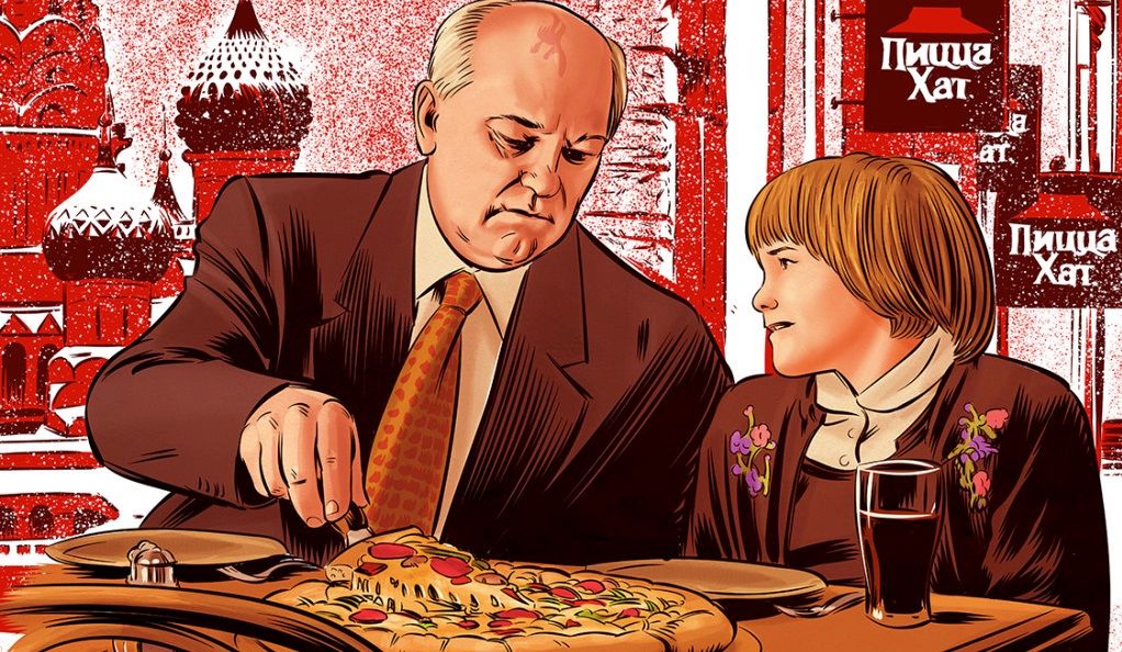 روایت فارین پالسی از حضور آخرین رهبر شوروی در آگهی تبلیغاتی «پیتزا هات»