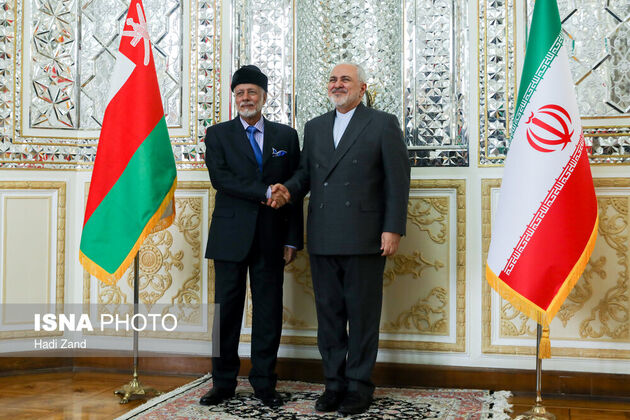 دیدار ظریف و بن‌علوی