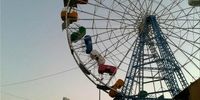 چرخ و فلک محمودآباد آتش گرفت؟+ فیلم
