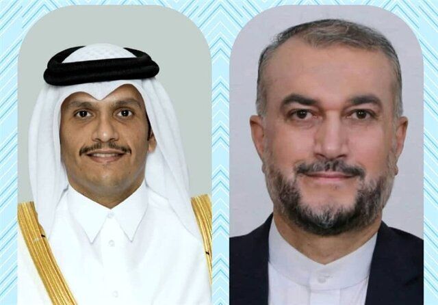 گفتگوی وزیرخارجه قطر با امیرعبداللهیان با محوریت برجام