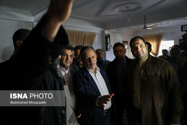 بازدید جهانگیری از مناطق سیل‌زده