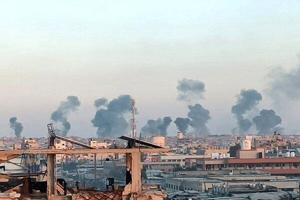 حمله جنگنده های اسرائیل به غزه/ صدای انفجار شنیده شد