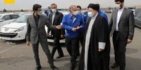 حضور جنجالی ابراهیم رئیسی در ایران خودرو/ بازدید سرزده با این همه دوربین و عکاس؟