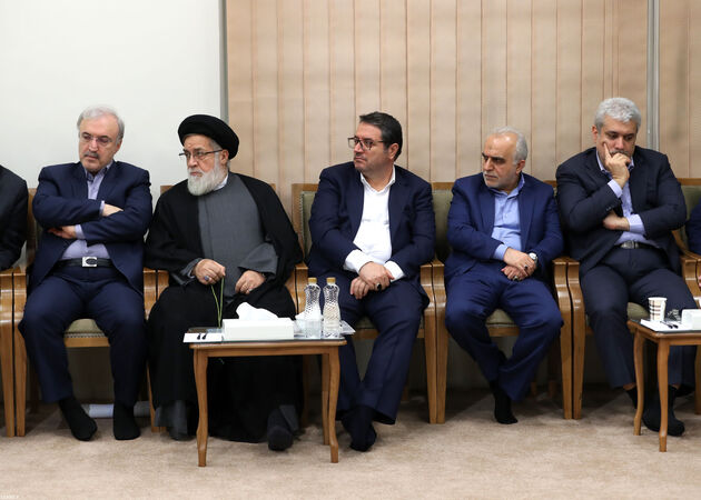 دیدار هیئت دولت با رهبری