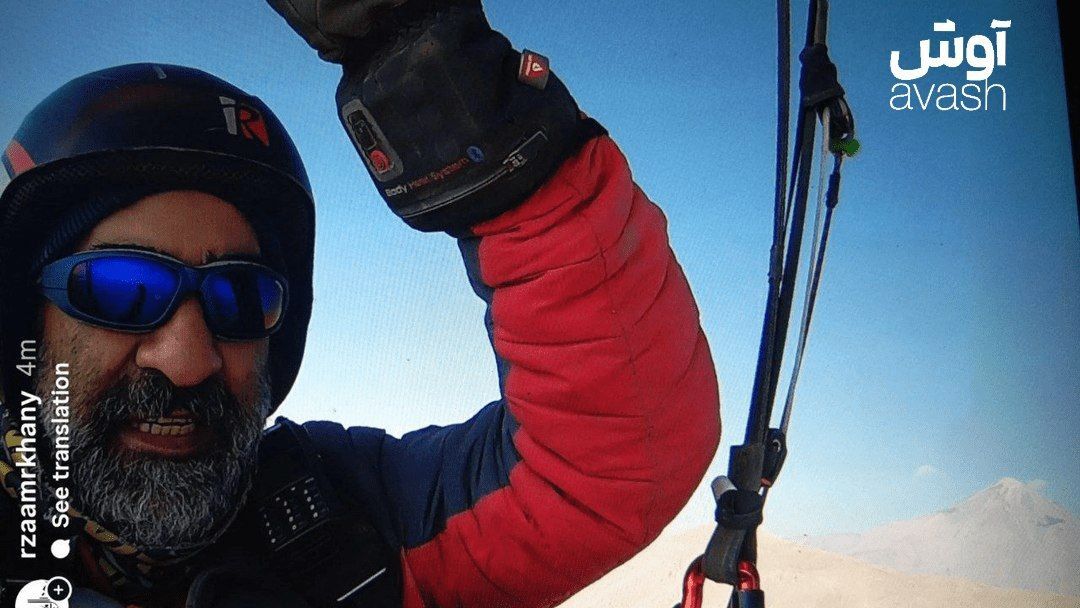 رضا امیرخانی سقوط کرد