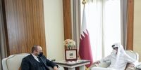 دیدار فرستاده رئیس‌جمهور اوکراین با امیر قطر در دوحه