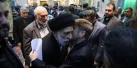تصاویری جدید از هادی خامنه ای در یک مراسم ختم/ میرسلیم هم بود+ تصاویر