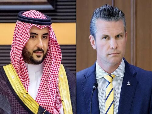 گفت و گوی مهم وزیر جنگ آمریکا و وزیر دفاع عربستان/ در این جلسه چه خبر بود؟