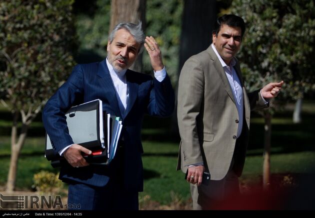 در حاشیه جلسه هیات دولت