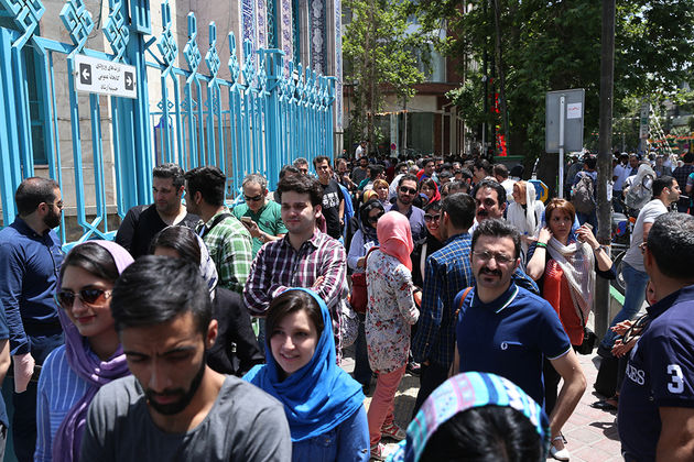 حضور مردم تهران در انتخابات