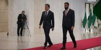 استقبال الجولانی از نچیروان بارزانی در دمشق/ محور گفتگوها چیست؟