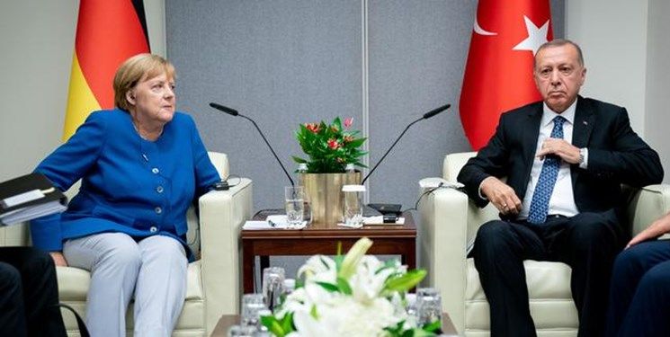 محورهای گفت‌وگوی اردوغان و مرکل