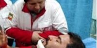 مصدومیت ۱۳ امدادگر هلال احمر در تصادف مینی‌بوس و کمپرسی