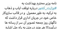 گلایه مشاور وزیر کشوراز انتشار عجیب نامه وزیر بهداشت 

