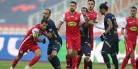 لحظه زدن گل اول پرسپولیس به نساجی در دقیقه2+فیلم