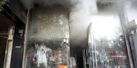 آتش‌سوزی مهیب فروشگاه لباس در مشهد