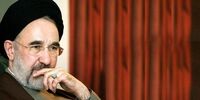 گرد پیری بر چهره خاتمی +عکس