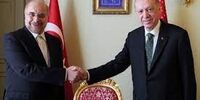 تصویری از هدیه جنجالی قالیباف به اردوغان