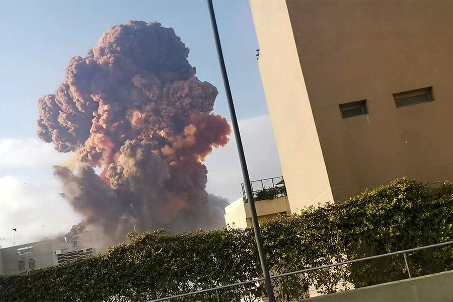 یک انفجار مهیب دیگر در لبنان+فیلم